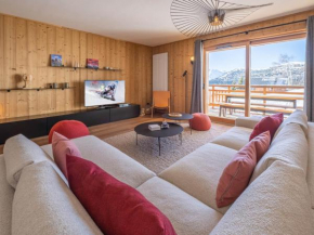 Ski-in/Ski-out à l'Alpe d'Huez: Appartement 130m² avec Piscine, Sauna et Hammam - FR-1-645-21 Huez